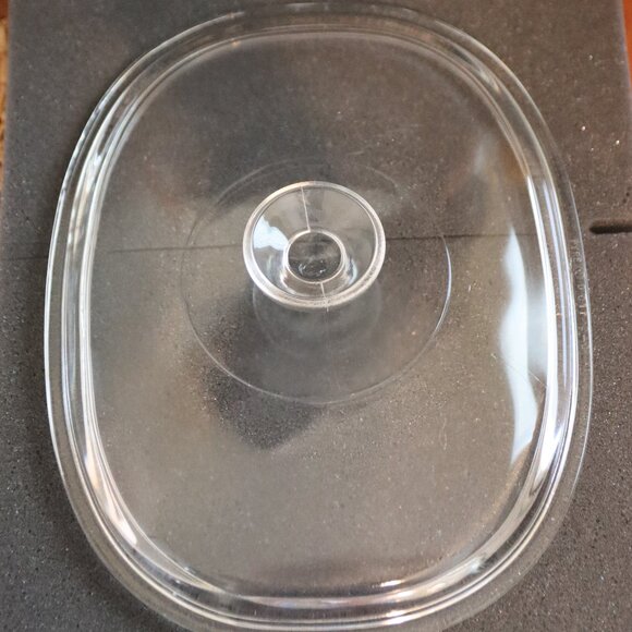 PYREX Replacement DC 1 1/2 C Oval Lid Discontinued Piece - Picture 1 of 13
